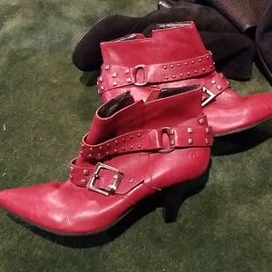 Bronx so today red booties